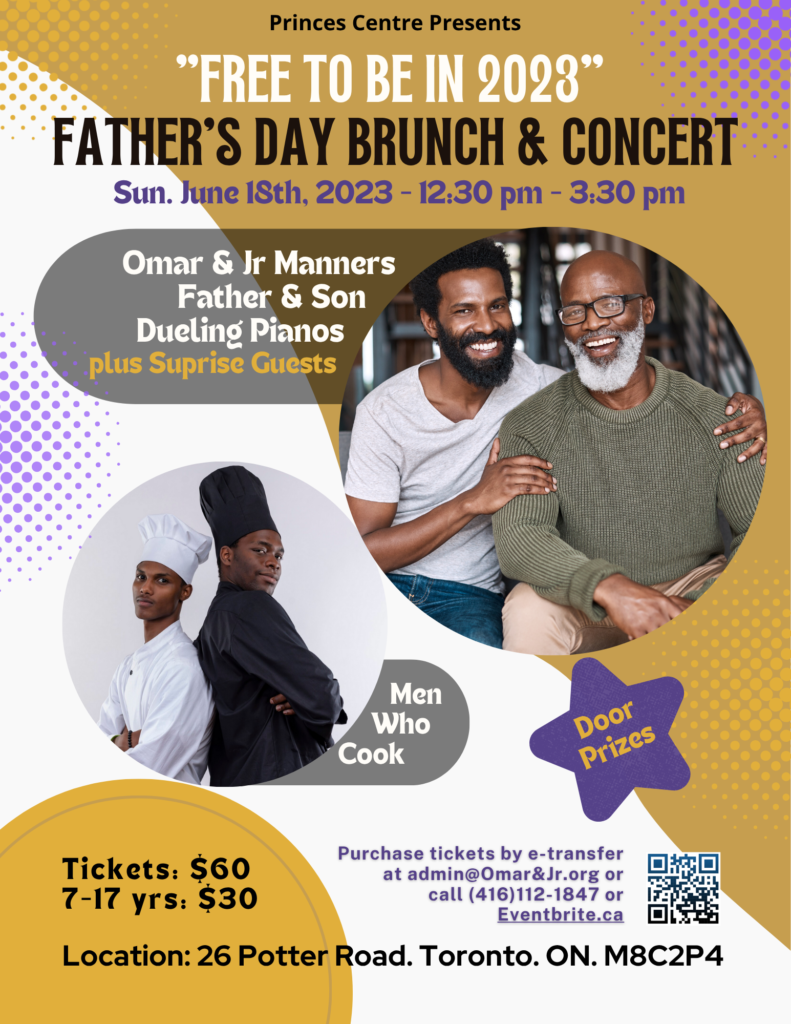 Example of a flyer for a brunch concert v2